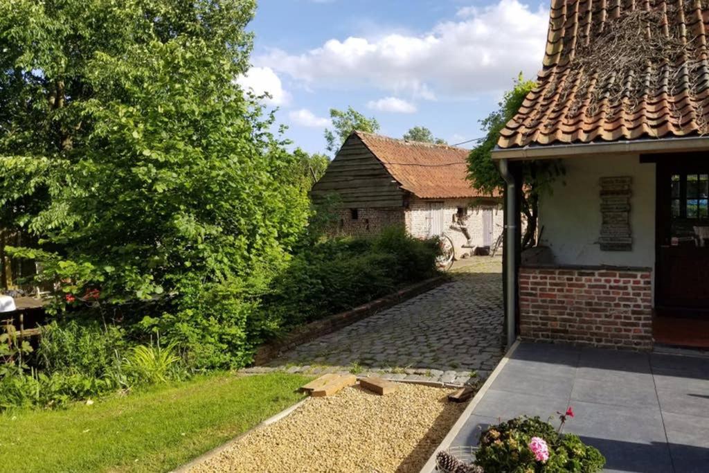 شقة Cozy Studio On A Quaint Farm Kruibeke المظهر الخارجي الصورة